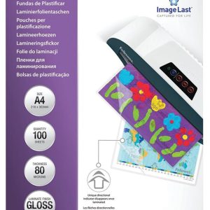 Laminēšanas kabatas FELLOWES, A4, 80 mikr, 100 gab.