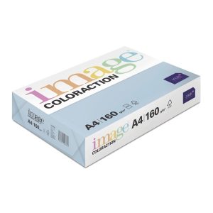 Krāsains papīrs IMAGE COLORACTION A4 160g/m2, 250 loksnes/iep zilā krāsā (Nr.75) - 100-00131
