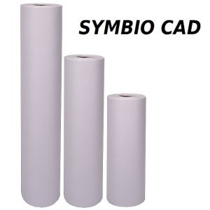 Papīrs ruļļos Symbio CAD Paper 90g/m2, 610mm x 45m, iekšējais diametrs 50mm