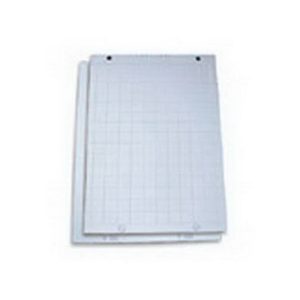 Papīra bloks SMLT Flipchart, 60 x 85 cm, 20 lapas, 80g/m2, balts/rūtiņu (P-TR-20L) - 100-00306