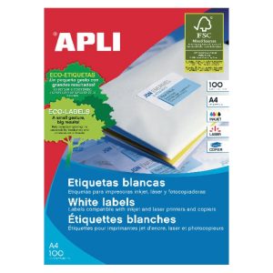 Uzlīmes APLI ILC ar izmēru 70x35mm, 100 loksnes/24 uzlīmes loksnē (3134) - 100-00351