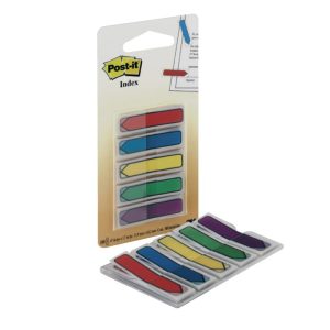 Pašlīpošie indeksi POST-IT 5 krāsas bultas veidā - 100-01006