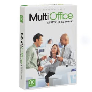 Papīrs MULTIOFFICE A3 80g/m2, 500 loksnes/iepakojumā - 100-01163