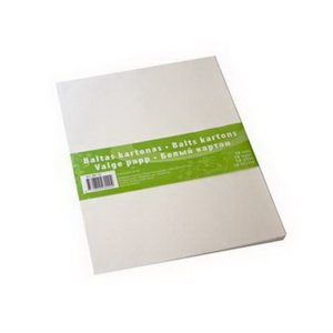 Kartons SMLT A4 formāts, 300g/m2, balts, 10 loksnes/iepak.  (B-K10) - 100-01347