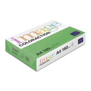 Krāsains papīrs IMAGE COLORACTION A4 160g/m2, 250 loks/iep., zaļš (Nr. 61) - 100-02318