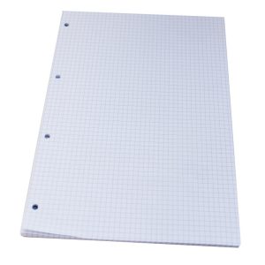 Papīra bloks ABC JUMS, A4 formāts, 50 lapas, rūtiņu, bez vāka - 100-04606
