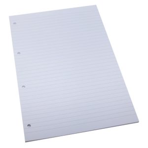 Papīra bloks ABC JUMS, A4 formāts, 50 lapas, līniju, bez vāka - 100-04607