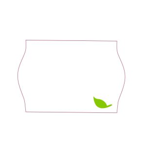 Cenu uzlīmes ar zemu līmes pakāpi, 26 x 16 RR, baltas, 1000 gb.( 5 gab/iepakojumā) - 100-06636