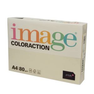 Krāsains papīrs IMAGE COLORACTION, A4, 80 gsm, 500 loksnes, ATTOL / PALE IVORY - 100-10142