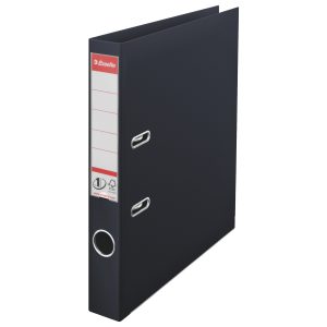 Mape-reģistrs ESSELTE VIVIDA No1 Power PP A4 formāts, 50mm, melna - 150-00141