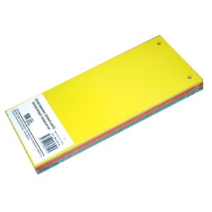 Sadalītājs dokumentiem SMLT, kartona, 100 lpp, asorti krāsas - 150-00252
