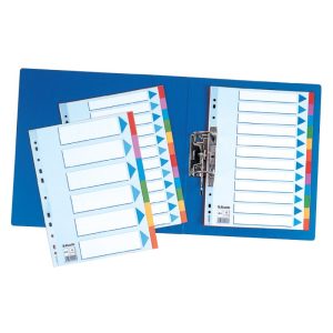 Sadalītājs dokumentiem Esselte, kartona,A4 formāts, 1-5 krāsains - 150-00274