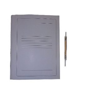 Mape ātršuvējs SMLT, kartona, A4 formāts, 450 g/m2, 15mm, baltā krāsa - 150-00321