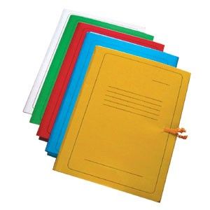 Mape ar saitītēm SMLT kartona, A4 formāts, zila         (SEG-A2/M) - 150-00485