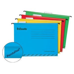 Iekarināmais fails ESSELTE Pendaflex, A4 formāts, sarkans - 150-00651