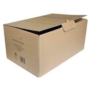 Arhīva kārba SMLT no kartona, 262 x 345 x 530 mm - 150-01261