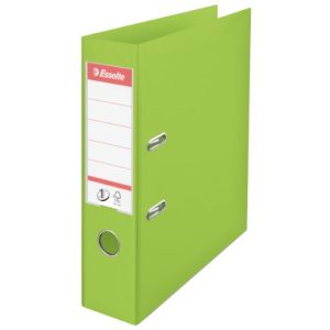 Mape-reģistrs ESSELTE VIVIDA No1 Power PP A4 formāts, 75mm,  laima krāsā - 150-01979
