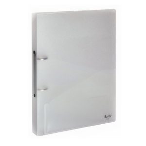 Mape BANTEX ar 2 gredzeniem, A4 formāts, caurspidīga krāsā - 150-02384