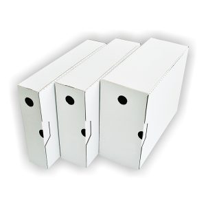 Arhīva kārba SMLT A4, 238 x 120 x 320 mm, balta - 150-02892