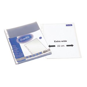 Kabatas dokumentiem BANTEX A4+ formāts, 22x30cm, 50 gab./iepak. - 150-02903