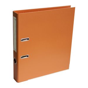 Mape-reģistrs ELLER A4 formāts, 50mm, oranža, apakšējā mala ar metālu - 150-03145