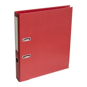 Mape-reģistrs ELLER A4 formāts, 50mm, sarkana, apakšējā mala ar metālu - 150-03146