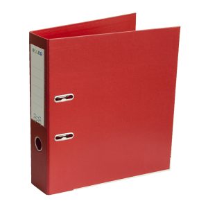 Mape-reģistrs ELLER A4 formāts, 75 mm, sarkans, apakšējā mala ar metālu - 150-03158
