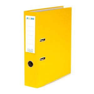Mape-reģistrs ELLER Eko A4 formāts, 75 mm, dzeltena, apakšējā mala ar metālu - 150-03165