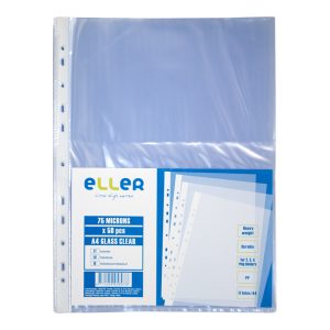 Kabata dokumentiem ELLER A4, PP, glancēta, 75 mkr, 50 gab./iepak. - 150-03262
