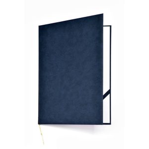 Mape apsveikumiem ARGO ROYAL , 220 x 310 mm, zilā krāsā - 150-03277