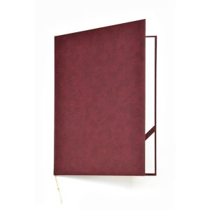 Mape apsveikumiem ARGO ROYAL , 220 x 310 mm, bordo krāsā - 150-03278