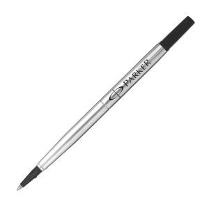 Serdenis rolleram PARKER QUINKFLOW M, 0.7mm, melna tinte, 1 gab/blisterī - 200-12783