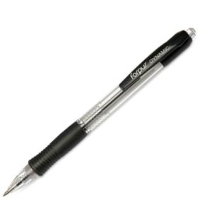 Lodīšu pildspalva FORPUS DYNAMIC 0.7 mm melna tinte
