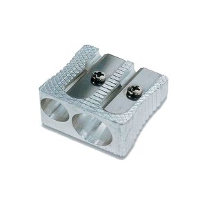 Zīmuļu asināmais dubults, metāla - 200-01119