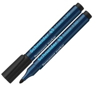 Noturīgais marķieris SCHNEIDER MAXX 130 konisks, 1-3 mm, melns - 200-01424