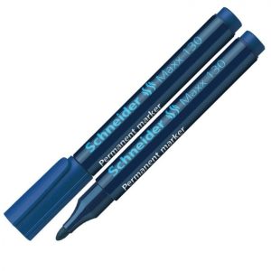 Noturīgais marķieris SCHNEIDER MAXX 130 konisks, 1-3 mm, zils - 200-01426