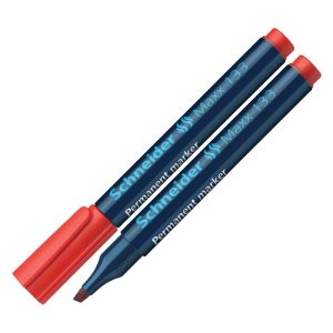 Noturīgais marķieris SCHNEIDER Maxx 133 slīps, 1-4 mm, sarkans - 200-01429