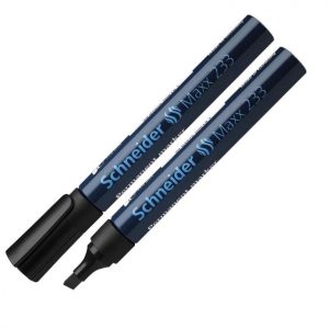 Noturīgais marķieris SCHNEIDER Maxx 233 slīps, 1-5 mm, melns - 200-01448