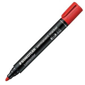 Noturīgais marķieris STAEDTLER LUMOCOLOR 352, konisks, sarkans - 200-01471