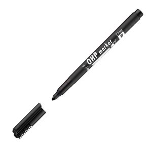 Noturīgais marķieris ICO kodoskopa plēvēm OHP M, 1-1.5mm, melns - 200-01492