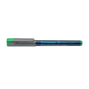 Noturīgais marķieris SCHNEIDER kodoskopa plēvēm OHP 222F, 0.7mm, zaļš - 200-01501