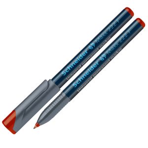 Noturīgais marķieris SCHNEIDER kodoskopa plēvēm OHP Maxx 222F, 0.7mm, sarkans - 200-01506
