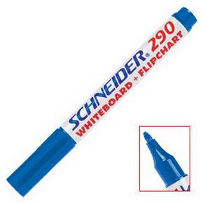 Marķieris tāfelei SCHNEIDER MAXX 290, konisks, zils - 200-01547