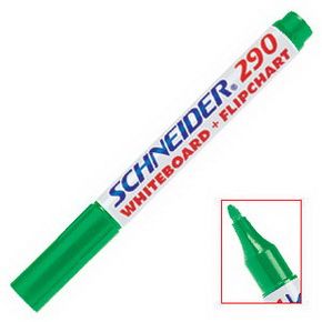 Marķieris tāfelei SCHNEIDER MAXX 290, konisks, zaļš - 200-01548