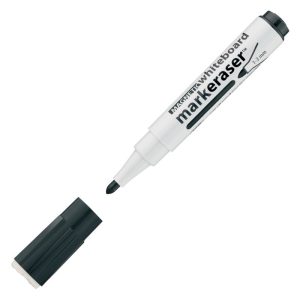 Marķieris tāfelei ICO MARKERASER, konisks, melns - 200-01562