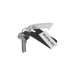 Atslēgu piekariņi DURABLE 6 gab., melna krāsa - 200-02536