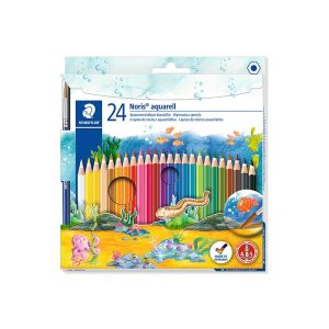 Krāsainie akvareļu zīmuļi STAEDTLER NORIS CLUB 24 krāsu komplekts - 200-03751