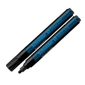 Noturīgais marķieris Schneider PAINT MARKER Maxx 270, 1-3mm, konisks, melns - 200-04981