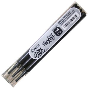 Serdenis PILOT FRIXION POINT 0.5mm, melna tinte, 3 gab/iepakojumā - 200-05571