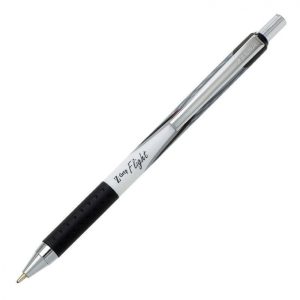 Lodīšu pildspalva ZEBRA Z-GRIP FLIGHT 1.2mm melna tinte - 200-05866